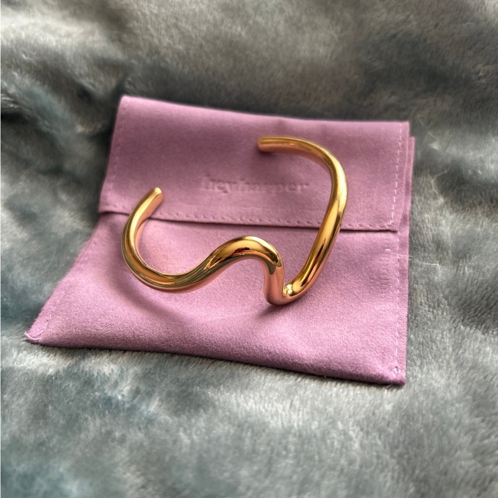 Gold “Wave” Bracelet